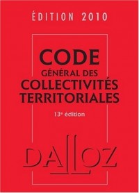 Code général des collectivités territoriales 2010