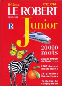 Le Robert junior illustré : Dictionnaire 8 à 12 ans - CE - CM (+ Supplément éthymologie)