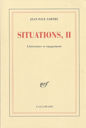 Situations, tome 2 : Littérature et engagement [9782070755608]