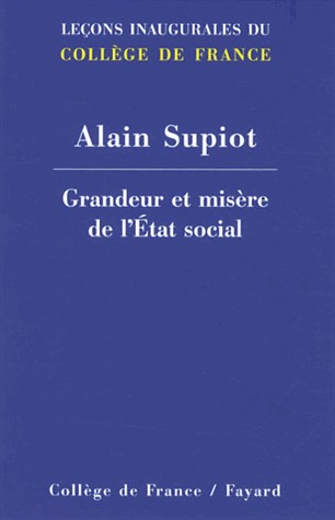 Grandeur et misère de l'Etat social