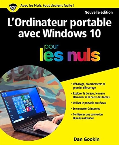 L'Ordinateur portable avec Windows 10 pour les Nuls grand format, 2e édition
