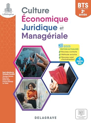 L'entreprise Culture économique, juridique et managériale (CEJM) 2e année BTS (2025) - Pochette élève