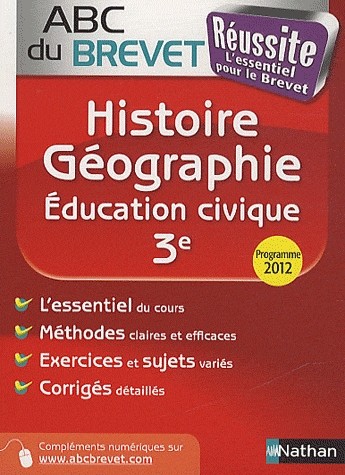 ABC BREVET REUSSITE HIST-GEO 3