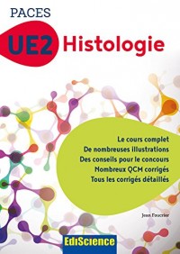 PACES UE2 Histologie : Manuel, cours + QCM corrigés