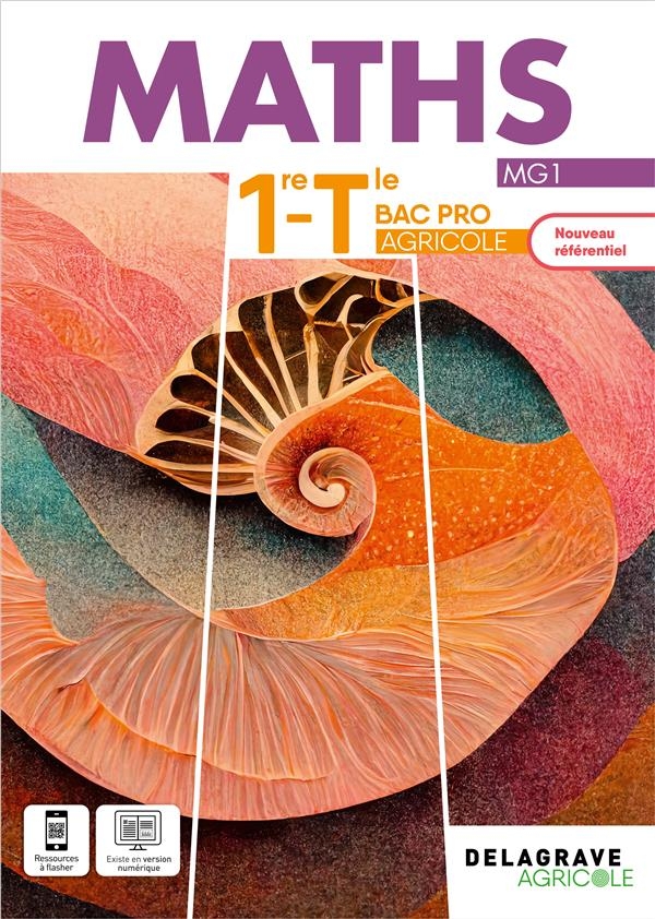 Maths 1re, Tle Bac Pro Enseignement Agricole (2023) - Pochette élève
