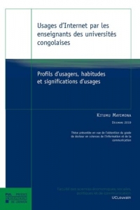 Usages d'Internet par les enseignants des universités congolaises: Profils d'usagers, habitudes et significations d'usages