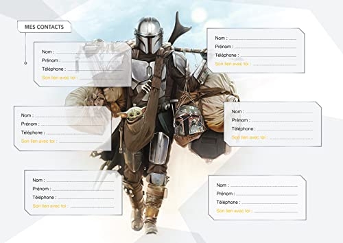 AGENDA SCOLAIRE MANDALORIAN 2023-2024