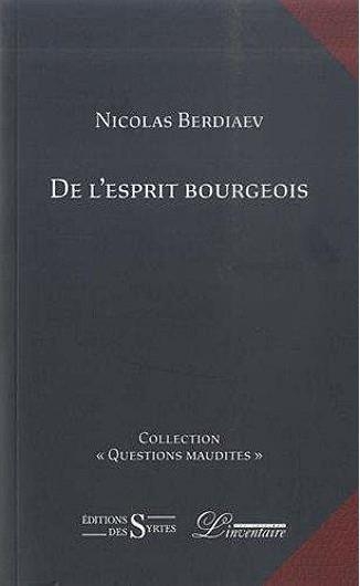 De l'esprit bourgeois