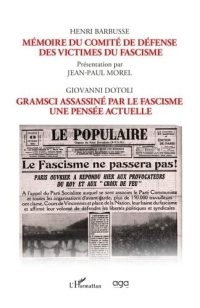 Henri Barbusse: Mémoire du comité de défense des victimes du fascisme