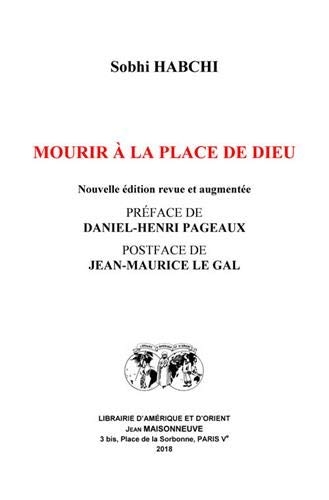 Mourir à la place de Dieu
