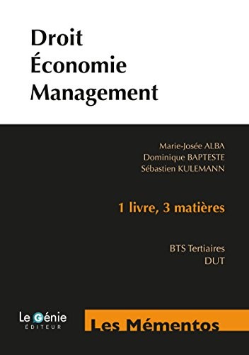 Droit-Economie-Management