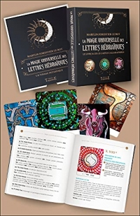 La magie universelle des lettres hébraïques - Le livre & les 22 cartes calligraphiées - Coffret