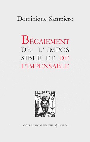 Begaiement de l'impossible et de l'impensable