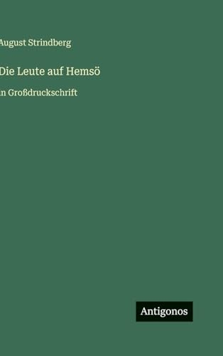 Die Leute auf Hemsö: in Großdruckschrift