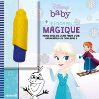 Disney Baby - Pinceau magique - Livre avec pinceau magique - Dès 3 ans