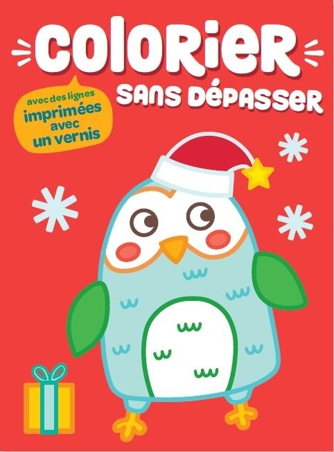 Colorier sans dépasser Manchot