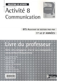 ACTIVITE 8 COMMUNICATION BTS