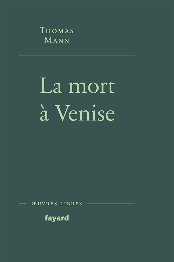 Mort à Venise (La)