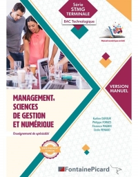 Manuel management, sciences de gestion et numérique Tle STMG