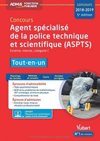 Concours Agent spécialisé de la police technique et scientifique (ASPTS) - Catégorie C - Tout-en-un - Concours 2018-2019
