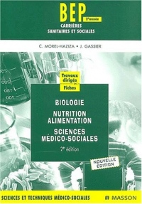 Travaux dirigés : Biologie nutrition alimentation sciences médico-sociales 2e année (vert)