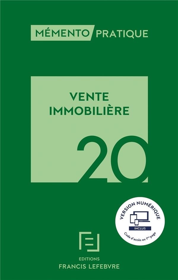 Mémento Vente immobilière 2020