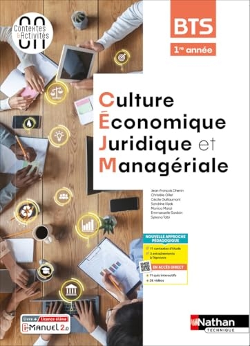 Culture Économique, Juridique et Managériale - BTS 1re année - Coll. Contextes & Activités