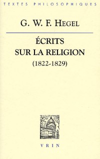 Ecrits sur la religion (1822-1829)