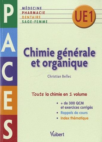 Chimie générale et organique - PACES UE1