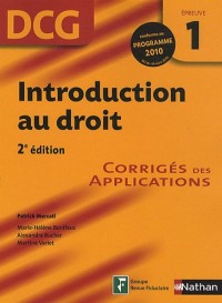 INTROD DROIT EPR 1 DCG CORRIGE