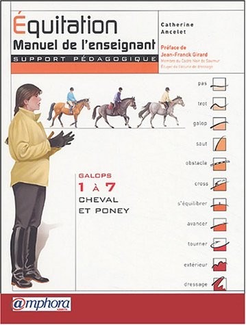 Équitation : Manuel de l'enseignant (Support pédagogique) - Galops 1 à 7 - Cheval et Poney