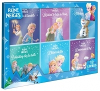 LA REINE DES NEIGES - Coffret 12 Livres - 6 Histoires + 6 Coloriages - Disney