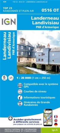0516OT LANDERNEAU LANDIVISIAU PNR D'ARMORIQUE / RECTO