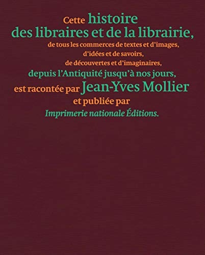Histoire des libraires et des librairies