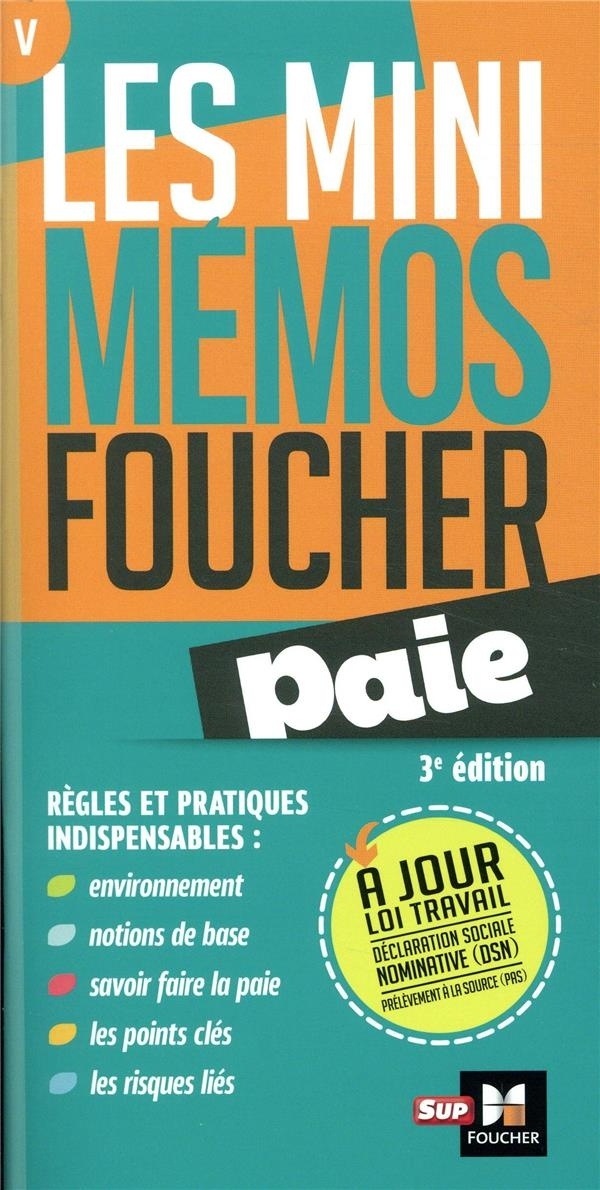 Mini Mémos Paie - 3ème édition - Révision