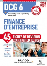 DCG 6 Finance d'entreprise - Fiches de révision - 2020/2021: Réforme Expertise comptable