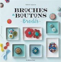 Boutons & broches brodés