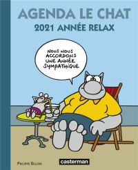 Agenda Le Chat 2021 : Année relax