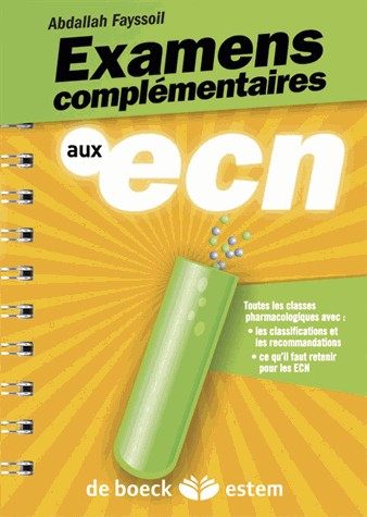 Les examens complementaires pour les ecn