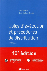 Voies d'exécution et procédures de distribution