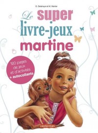 Super livre-jeux Martine