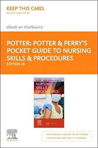 Potter & Perry's Pocket Guide to Nursing Skills & Procedures - Elsevier Ebook on Vitalsource Retail Access Card