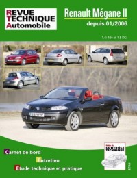 Rta B716.5 Megane II Depuis 01/2006 1.4i 16v 1.5 Dci