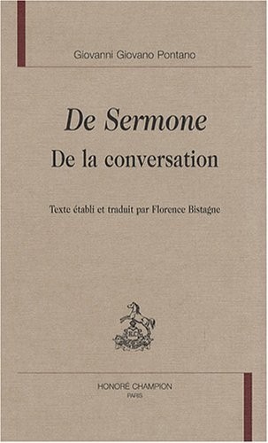 De Sermone : De la conversation