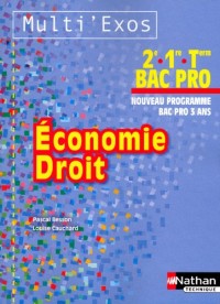 ECO DROIT 2E/1E/TERM BPRO (ME)