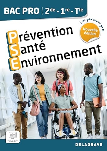 Les Parcours Pros Prévention Santé Environnement (PSE) 2de, 1re, Tle Bac Pro (2024) - Pochette élève