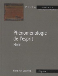 Hegel Phénoménologie de l'Esprit