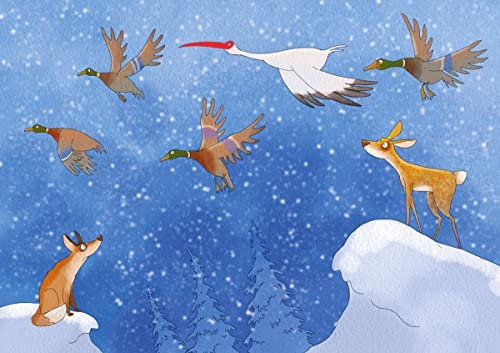 Little Reindeer And The Bear Who Can’t Get To Sleep / Petit Renne a peur de tout: version bilingue anglais-français