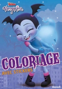 Disney Vampirina - Coloriage avec stickers