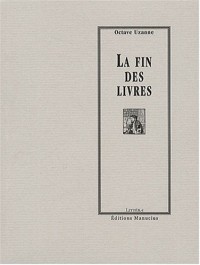 La fin des livres